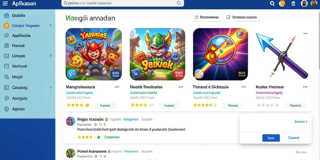 Screenshot menggambarkan sistem reward yang menggiurkan.