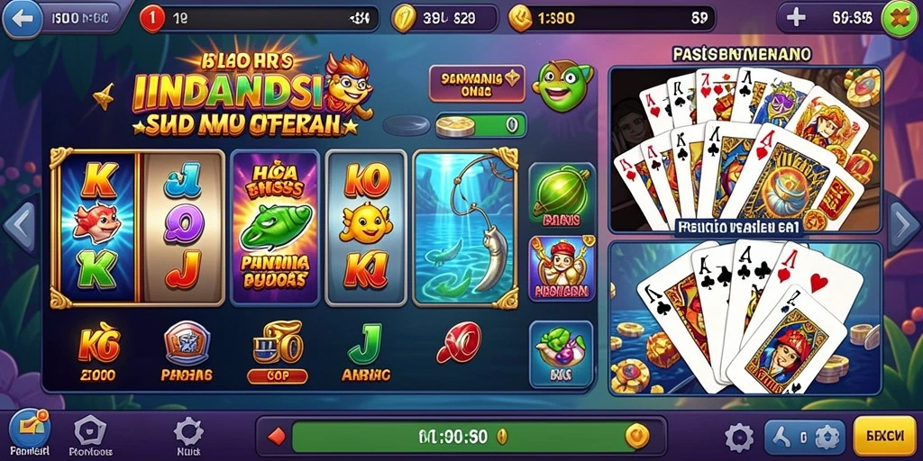 Tangkapan layar dari mode multiplayer yang kompetitif.