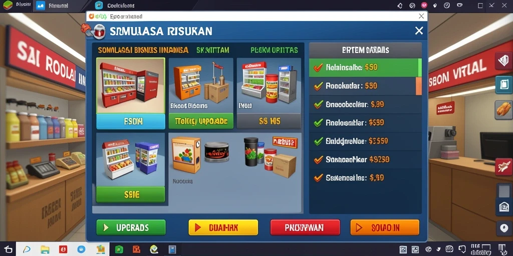 Fitur sosial yang memungkinkan interaksi antar pemain.